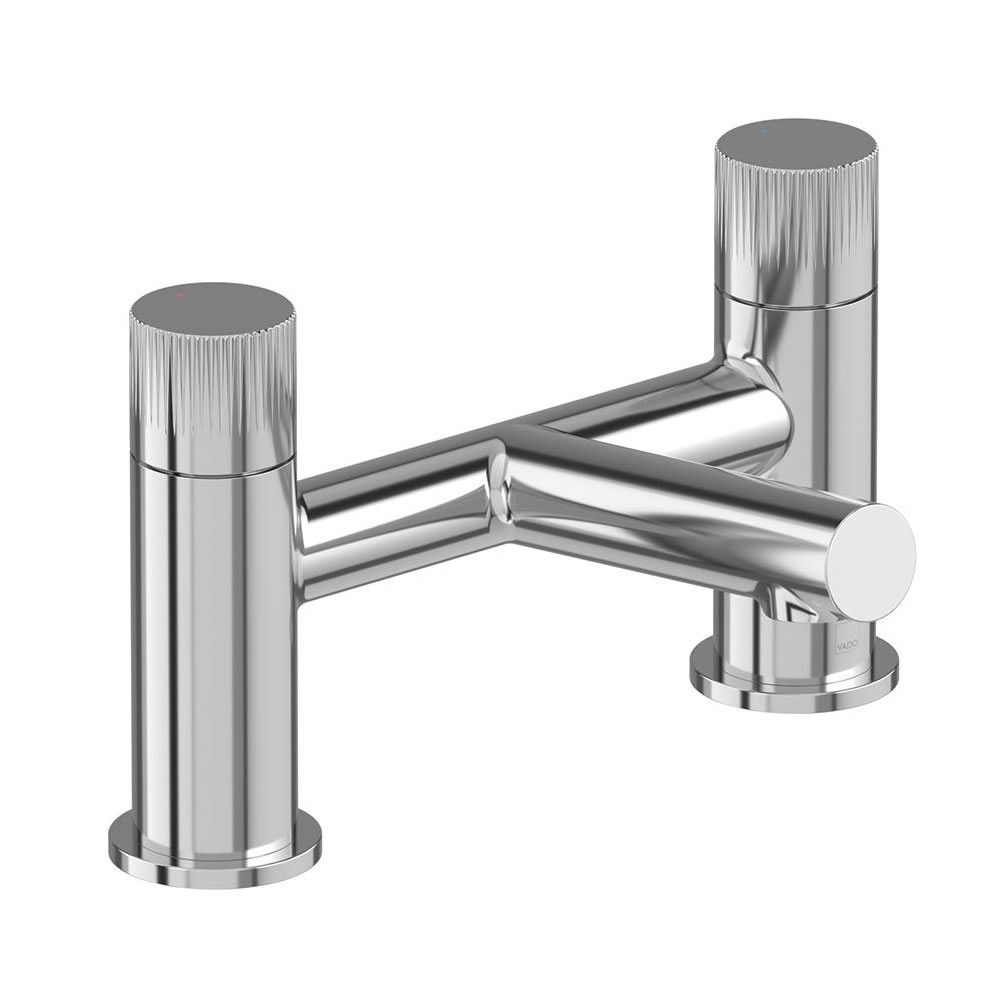 Vado Safari Leverless Chrome Deck Mounted Bath Filler
